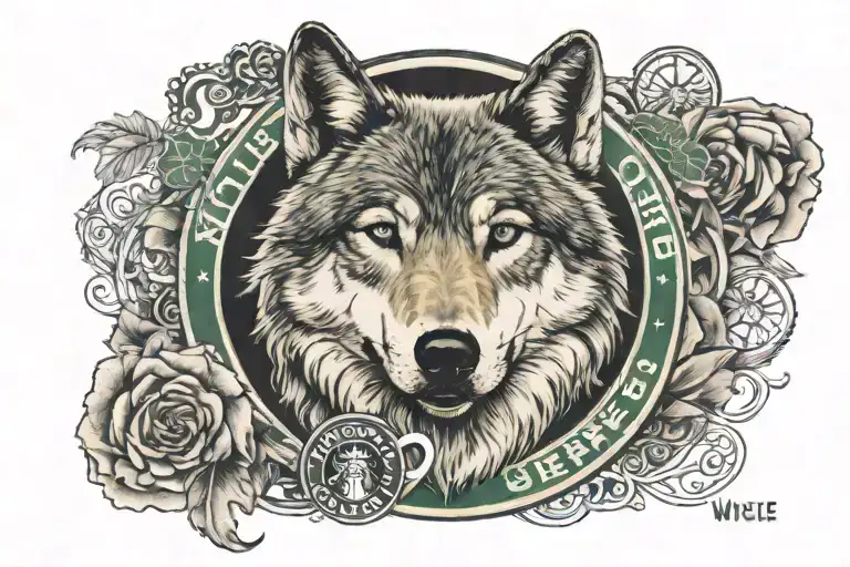 Wolf Starbucks Sausagedog