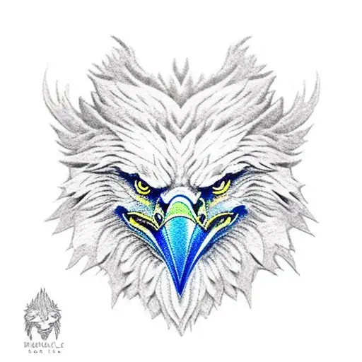Eagle And Wolf Together