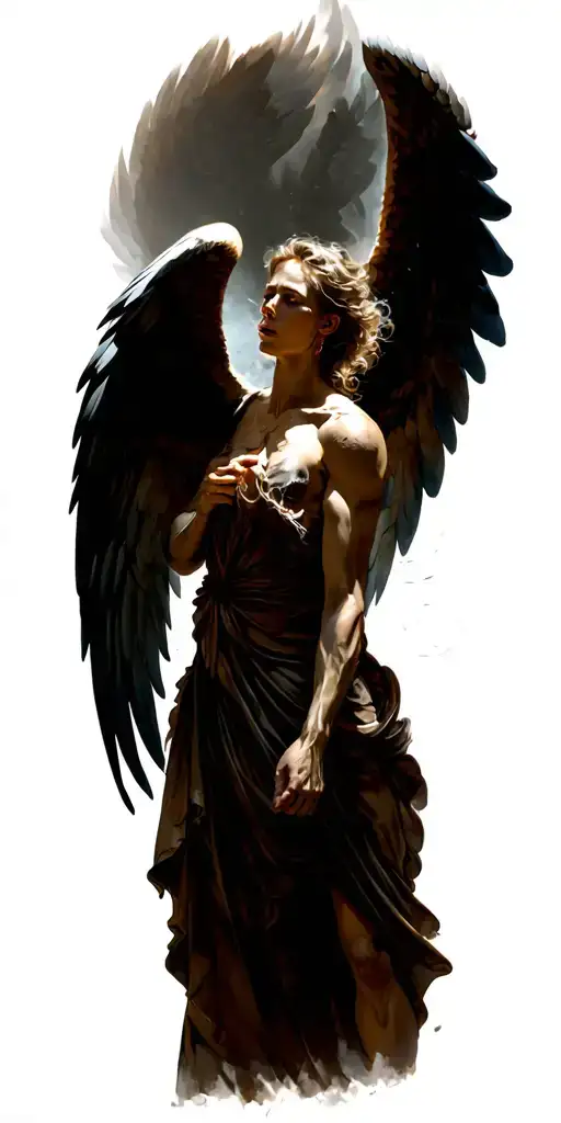 Angels Fighting Demo Human Character