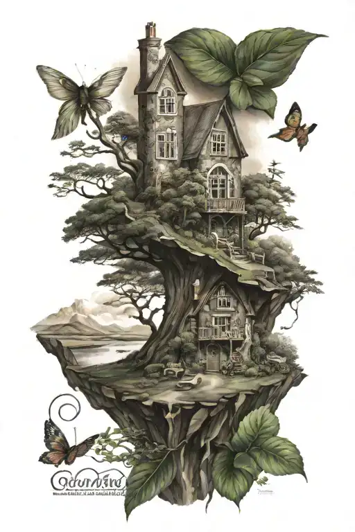 Choctow And Irish Landscape