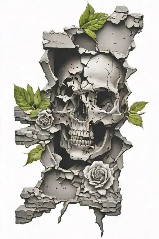 Concrete Wall Broken