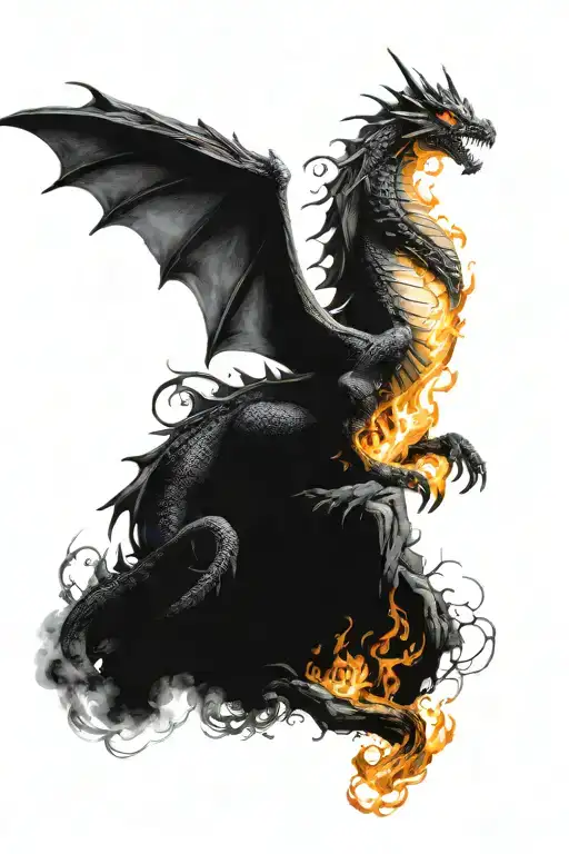 Dragon Breathing Fire