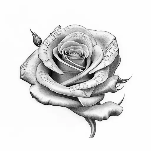 Wing And Roses Sleeve