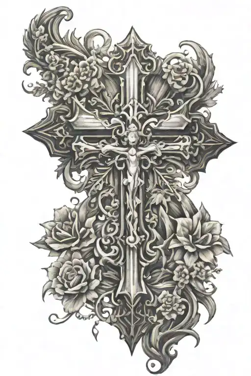 Cross Shining In The Darkness