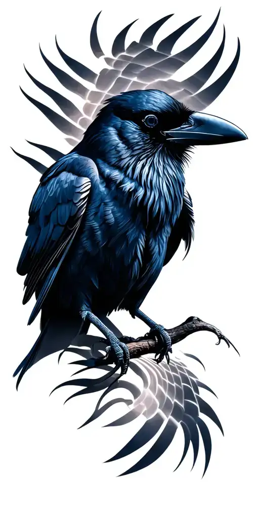 Crows And Optical Illusion