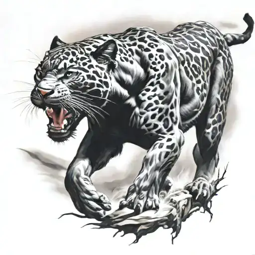 Black Panther Walking