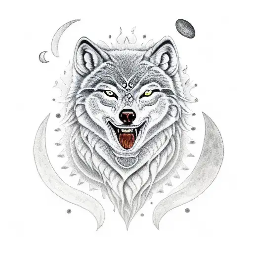 Skoll Anda Hati The Wolfs Eating The Sun And The Moon