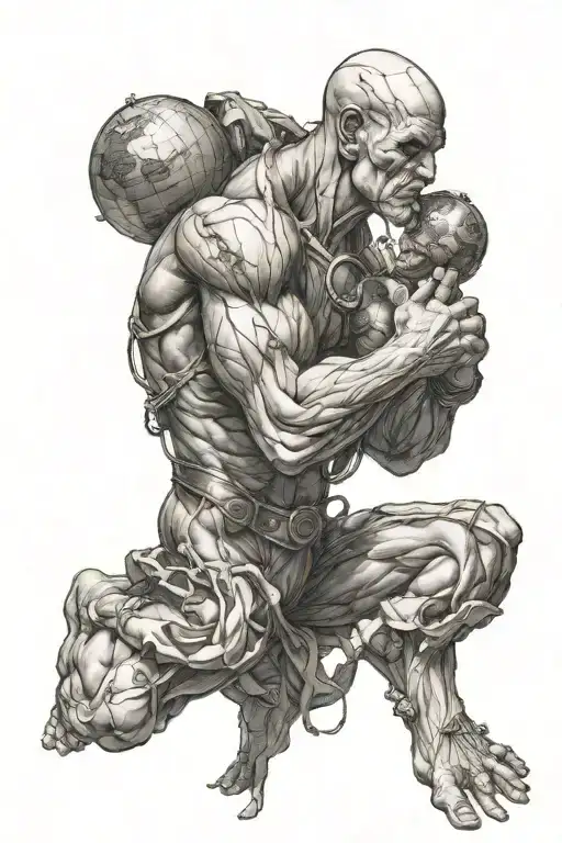 Atlas Holding The Earth