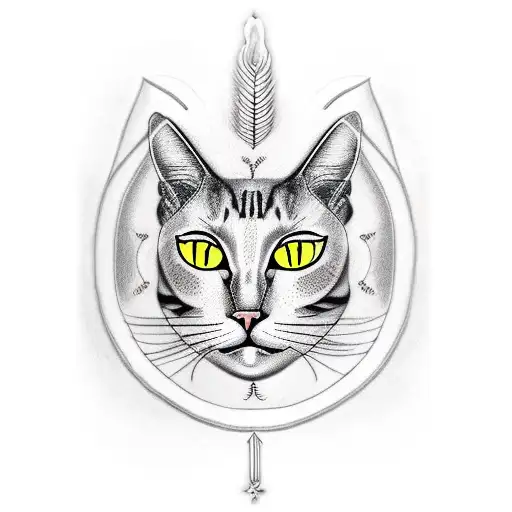 Cat With Aries Sign