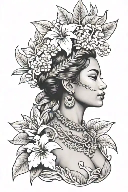 Hawaiian Goddess Hi'iaka