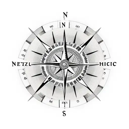 Travel Music With Quote And Date Of Birth Compass