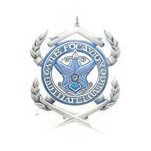 Air Force Logo With Bull