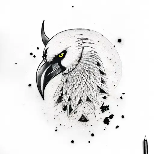 The Norse Crows Huginn And Muninn Covered In Blood And With The Aegishjalmur