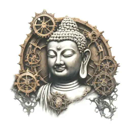 Steampunk Buddha