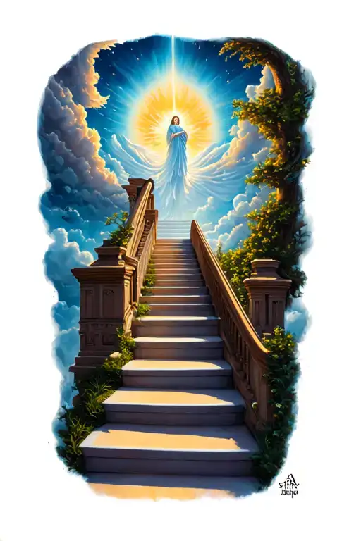Stairway Leading To Heaven