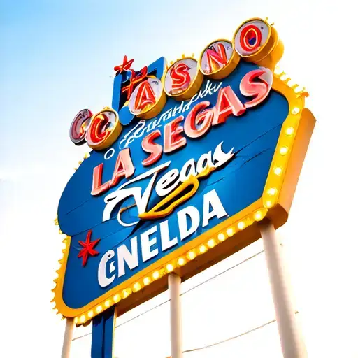 Donald Duck Casino Las Vegas Sign Cash