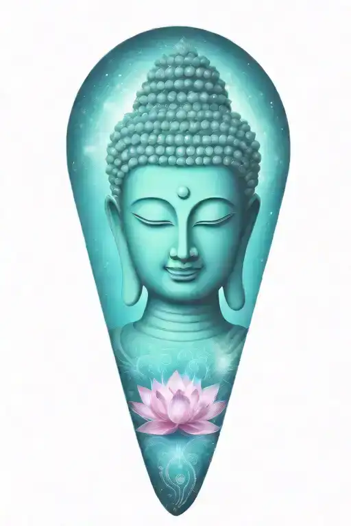 Buddha Lotus Galaxy