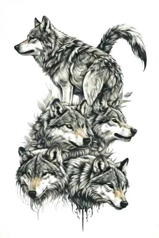 Wolf Pack Jade Mila