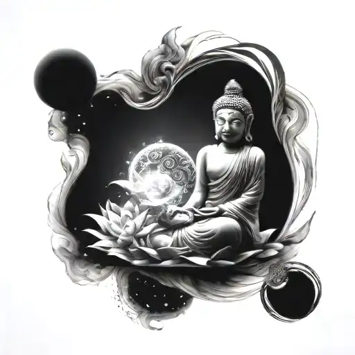 Buddha Galaxy Like Spiral