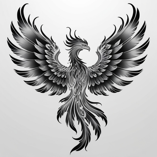 Silver Phoenix Wings