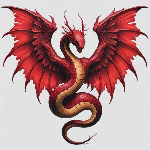 Crimson Wings of the Serpent’s Fire