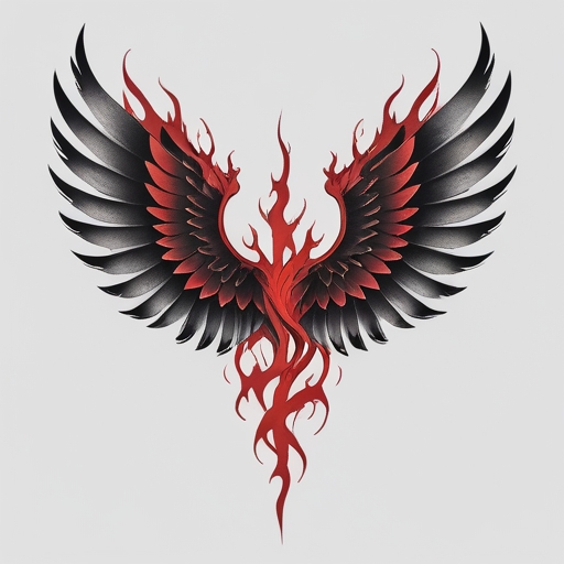 Crimson Wings of Eternal Fire