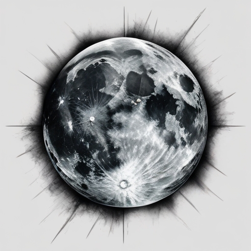 Crimson Radiance of the Moon