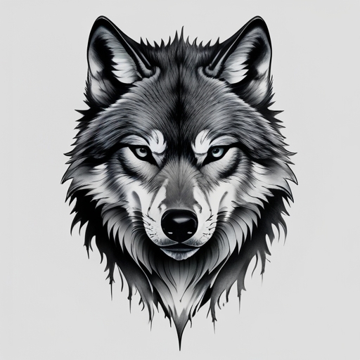 Whispers of the Eternal Wolf’s Call Tattoo idea