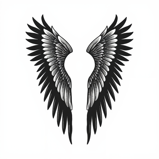 Wings of Midnight Tattoo idea