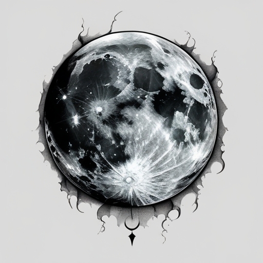 Moon’s Sacred Breath of Fate Tattoo idea