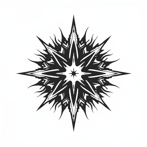 Celestial Blaze Tattoo idea