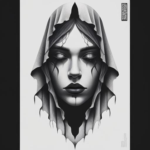 Veil of the Unknown Tattoo idea