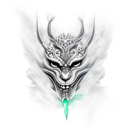 Broken Ice Carnival Mask