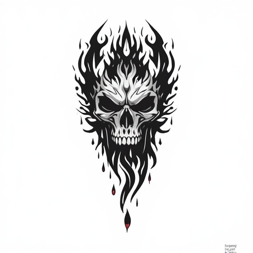 Crimson Tears of Firelight Tattoo idea
