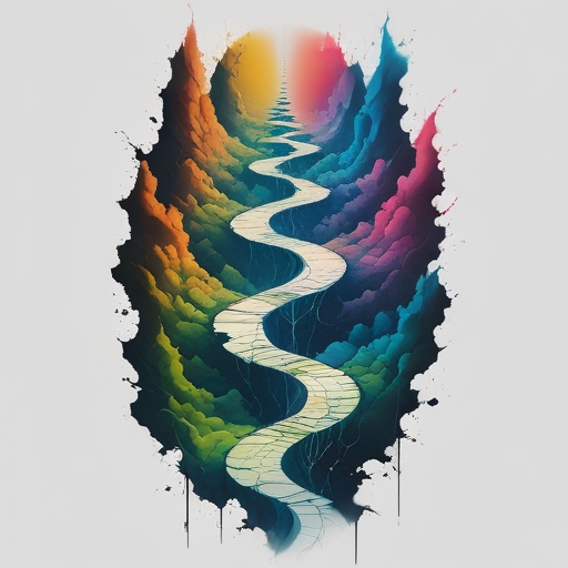 Echoing Fate’s Path Tattoo idea