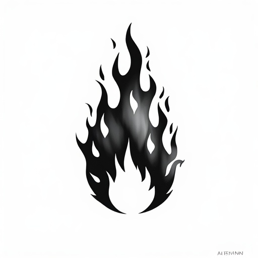 Awakening Flame Tattoo idea