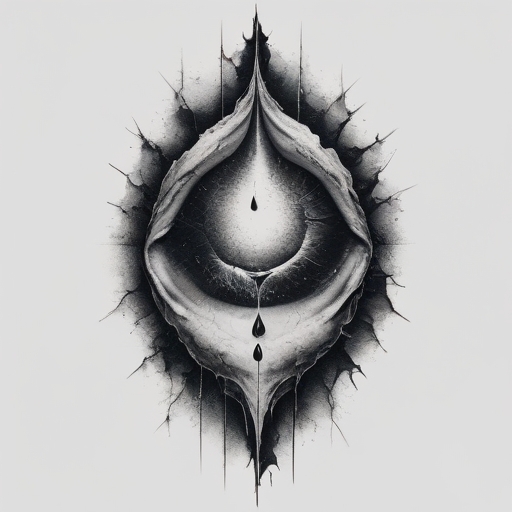 Soul’s Silent Tears of Time Tattoo idea