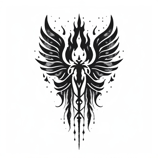 Whispers of the Sacred Fire’s Path Tattoo idea
