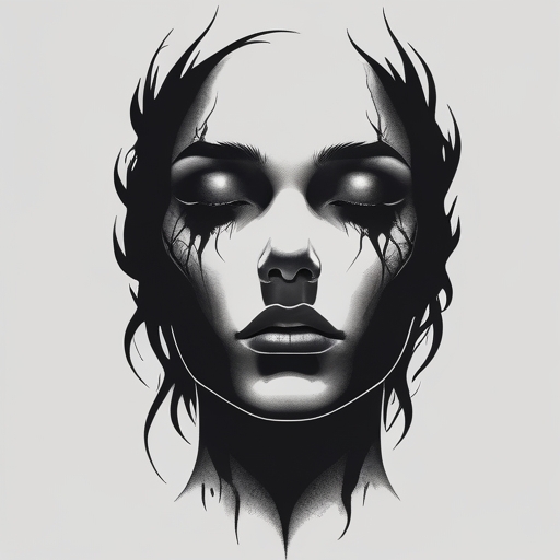 Shadowed Soul Tattoo idea