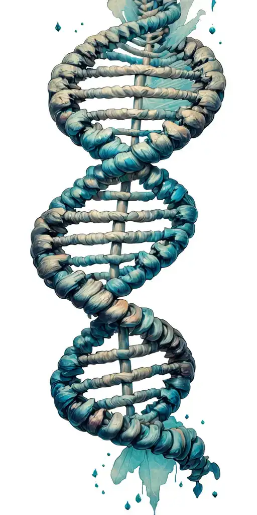 Nordic Mythology Dna Double Helix