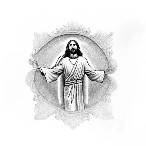 Jesus Christ Healing A Hearth