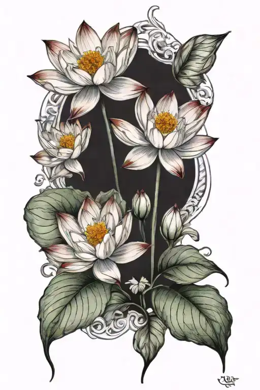 Small Lotus Flowers