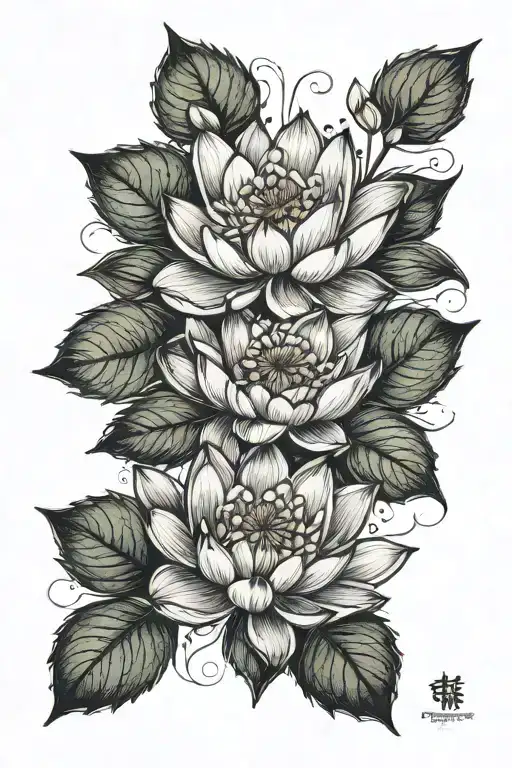 Small Lotus Flowers