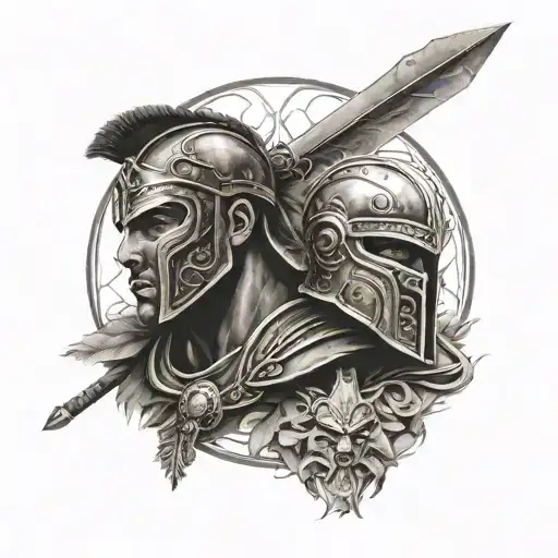 Gladiator Power Warrior And Power