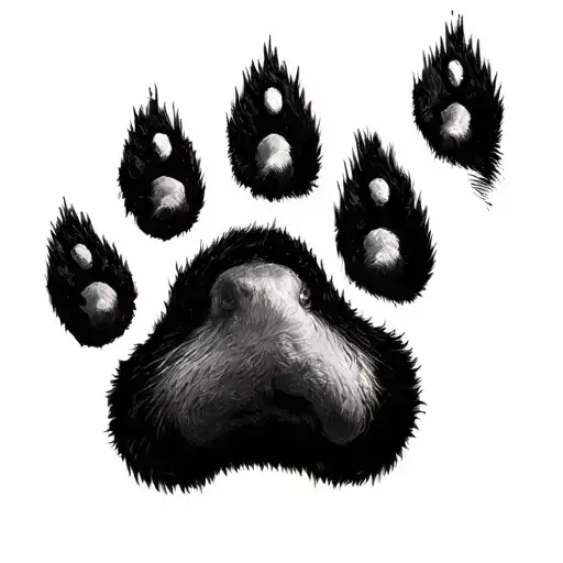 Dog Paw Print