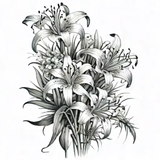 Spider Lilies Coming