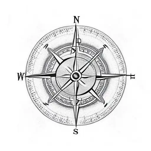 Viking Compass Arrow