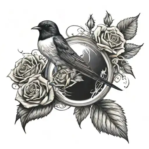 Swallow-rose- Time And Earth And Sun