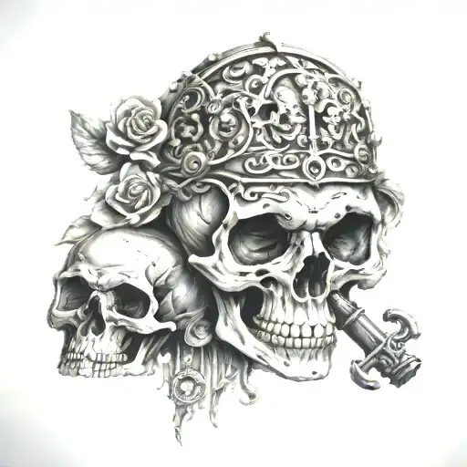 Skull And Key