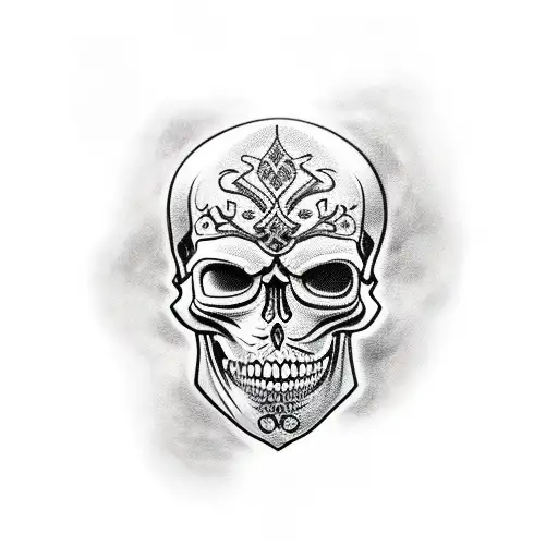 Masked Skull